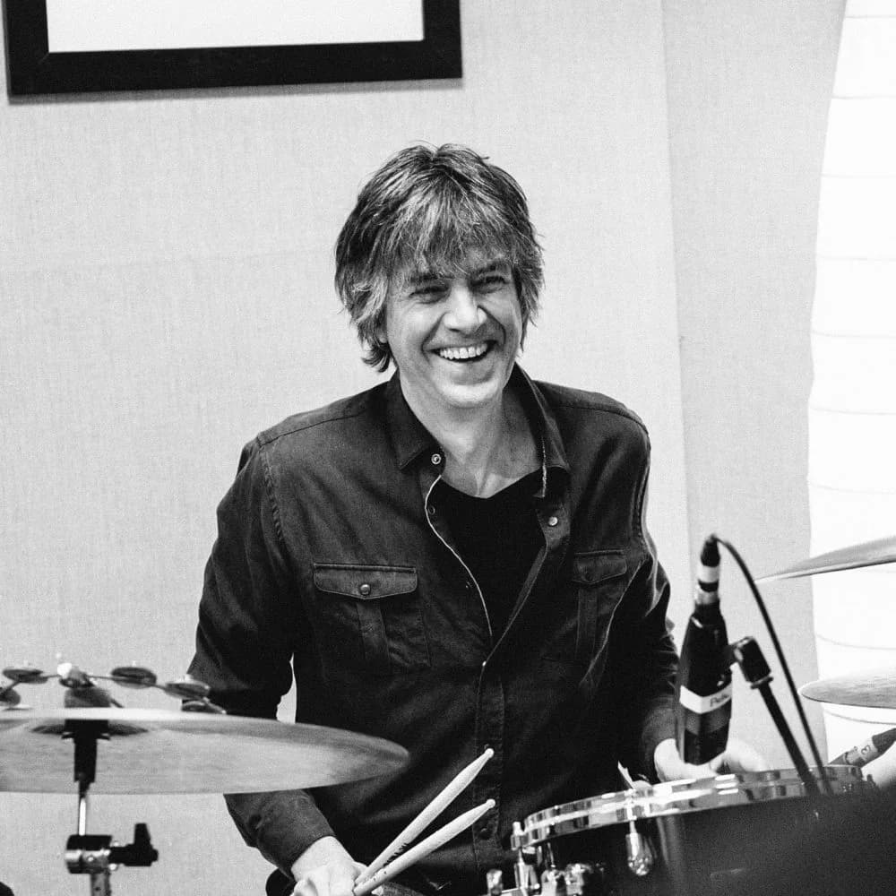 Mike Sturgis on drums