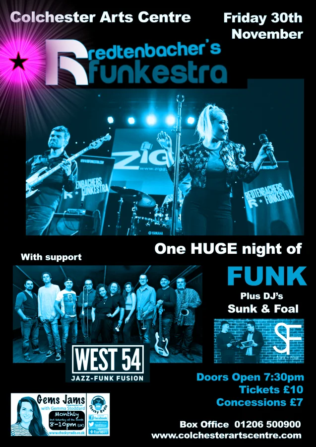November news from Stefan Redtenbacher’s adventures in Funkland