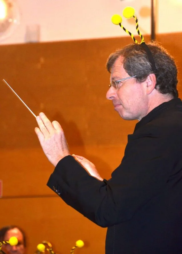 Composing ‘Big Bee’ for 50+ piece wind and brass orchestra in St. Marien, Upper Austria – protect the bees