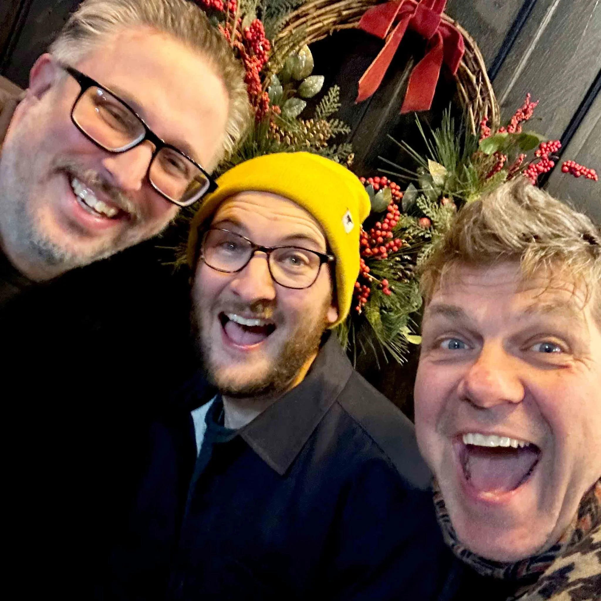Leo, James and Stefan